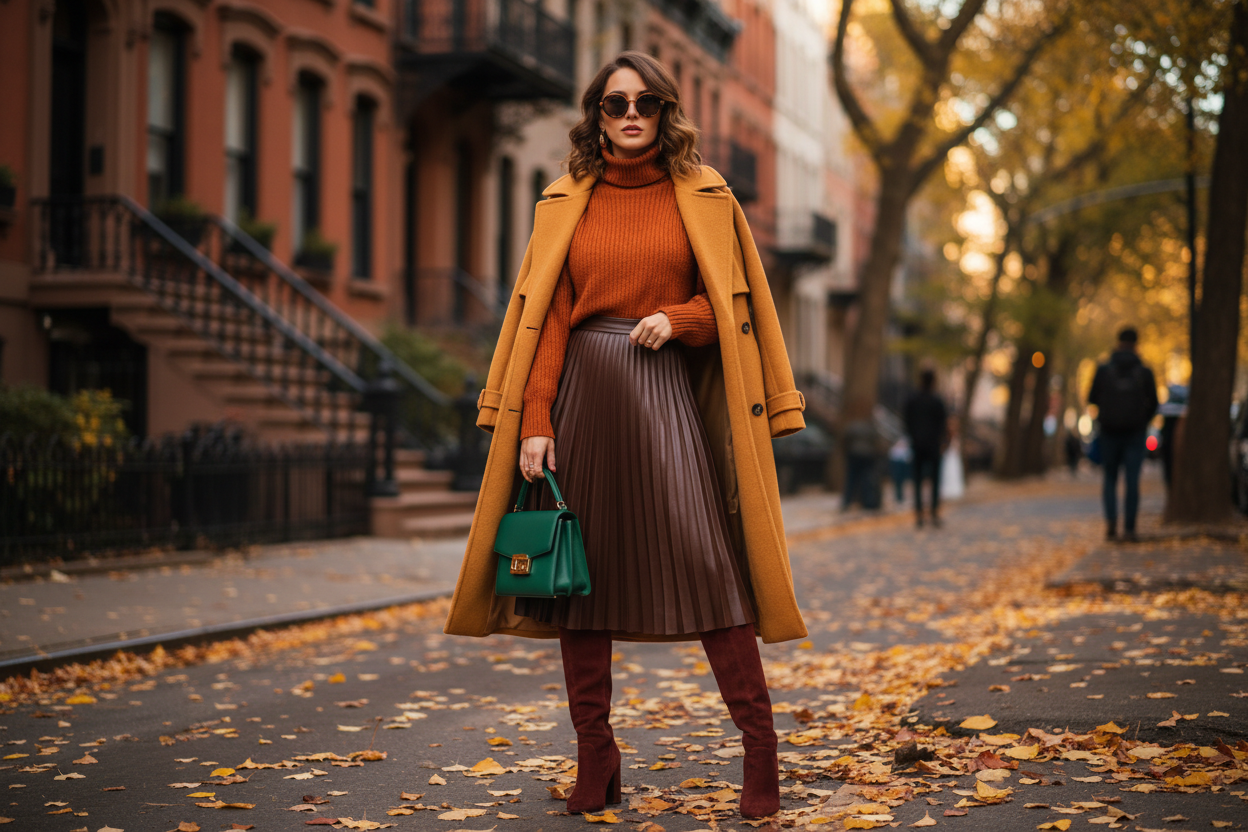 Slide 1 - Fall Fashion Woman